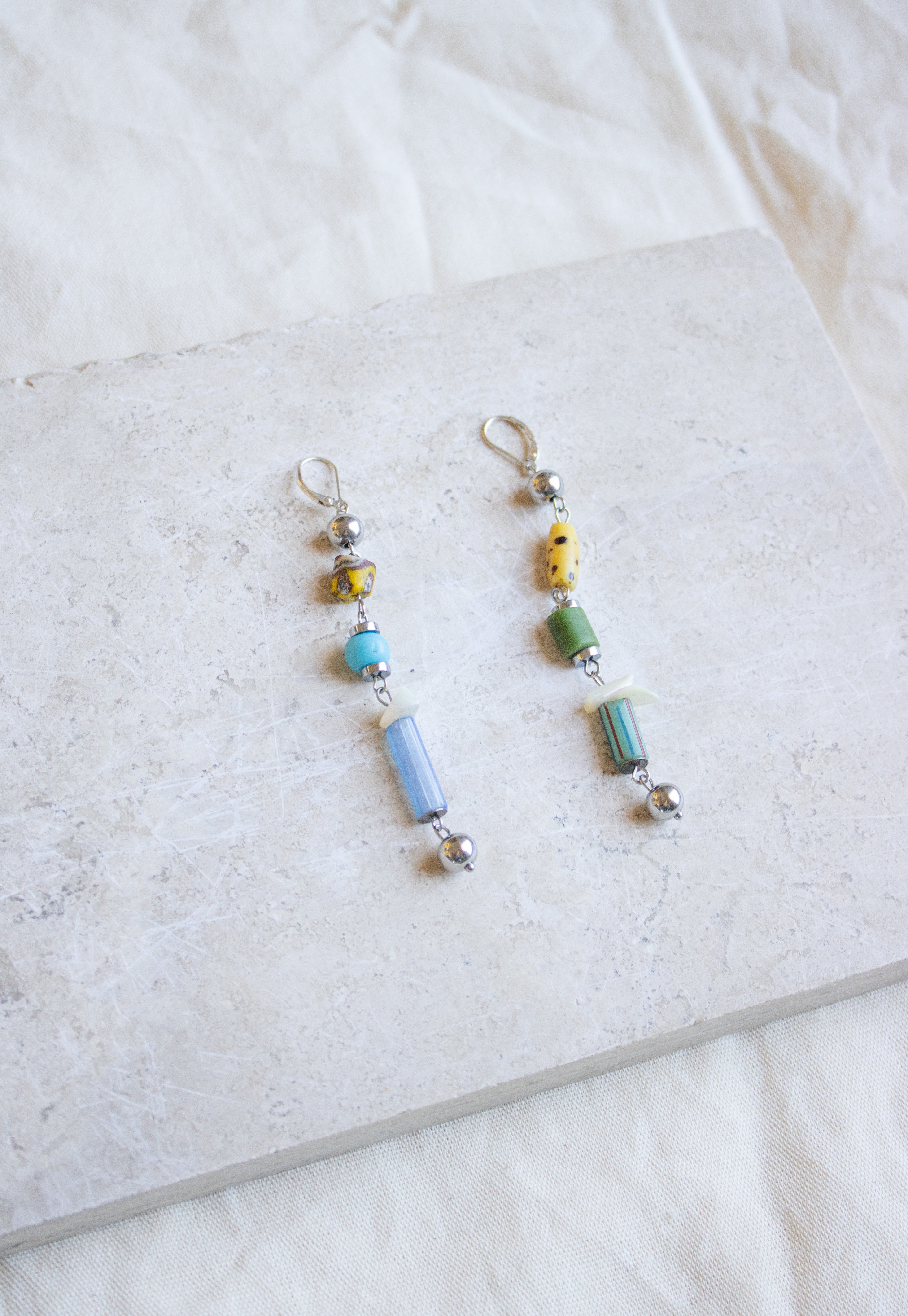 Dangle Earrings/Glass