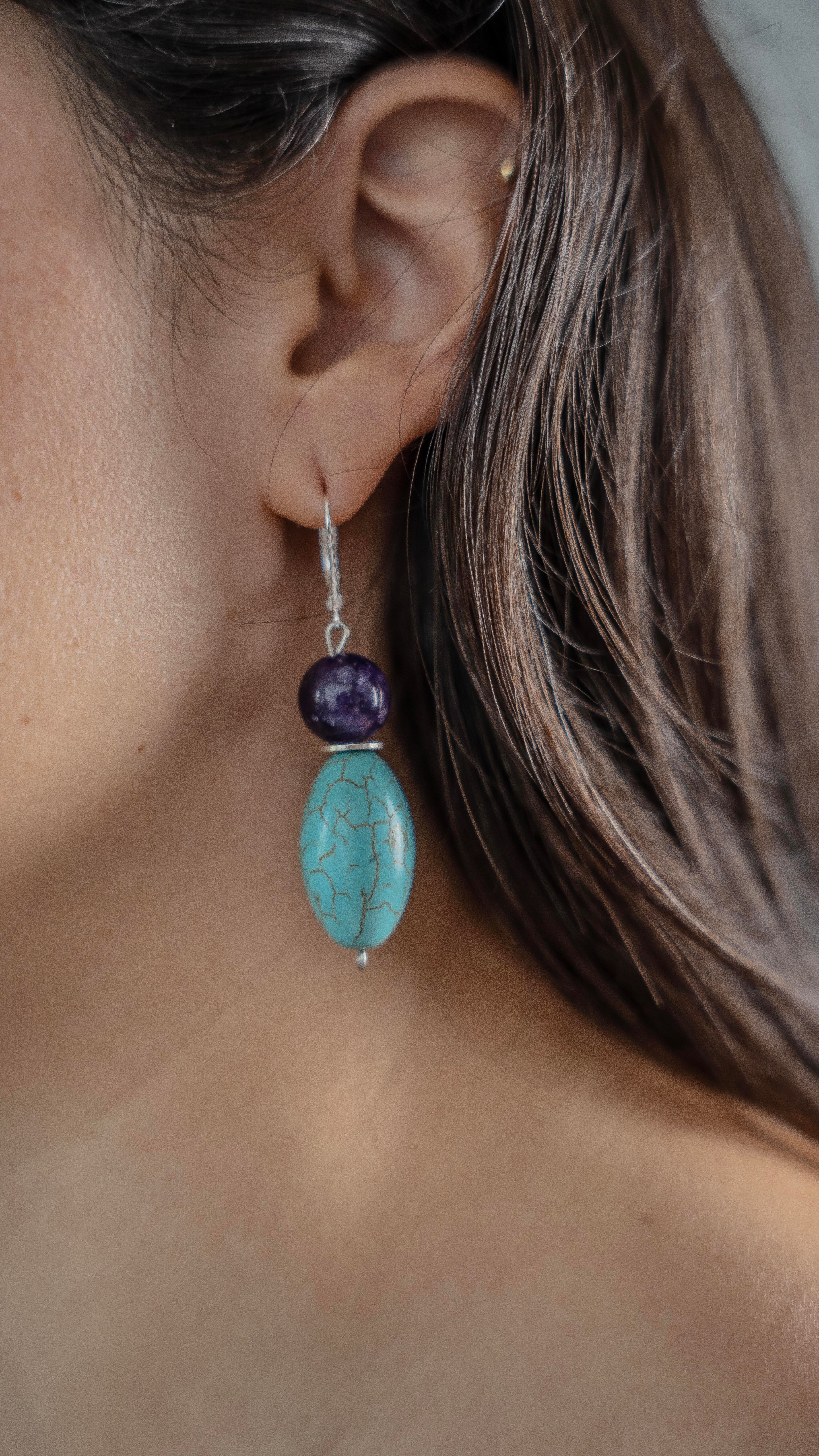 Dangle Earrings | Turquoise