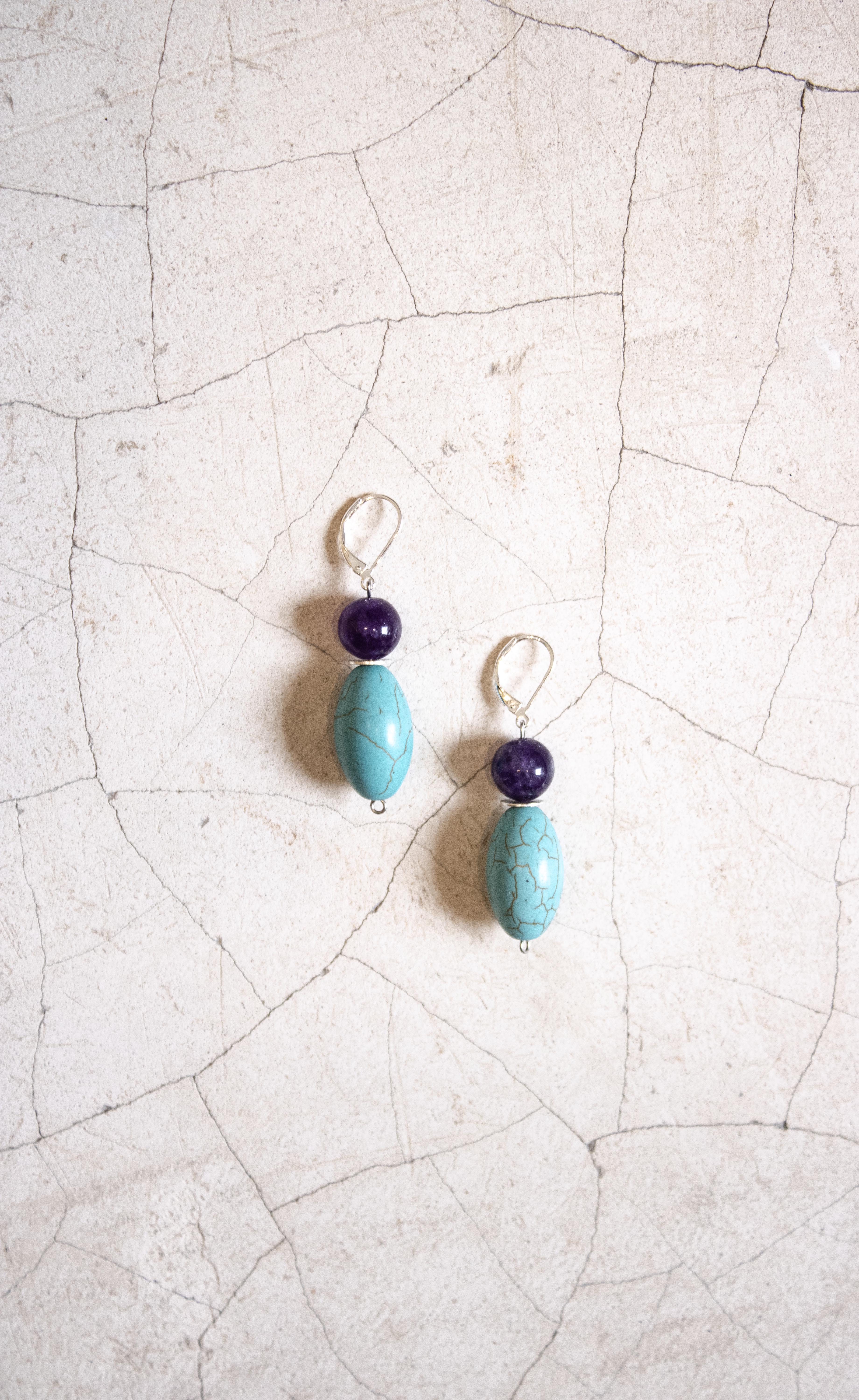 Dangle Earrings | Turquoise