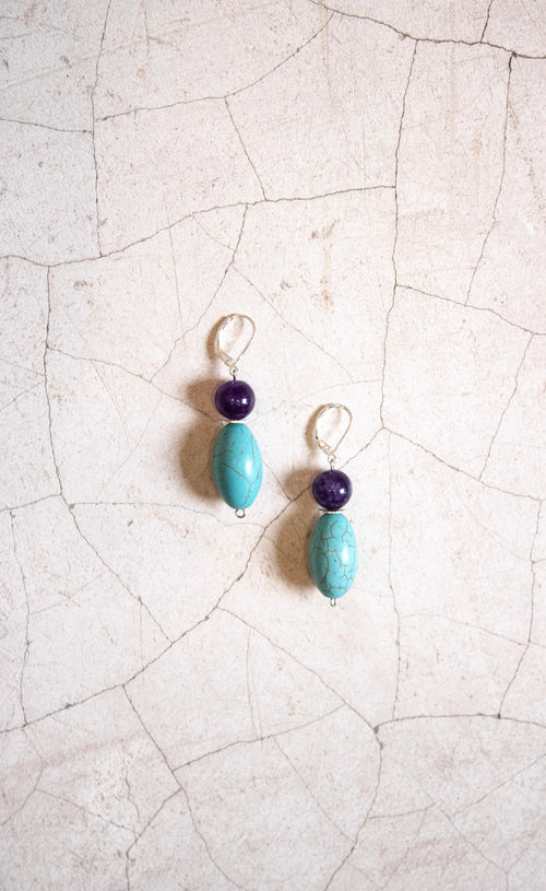 Dangle Earrings | Turquoise