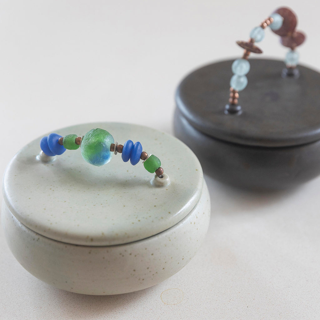 JEWELRY CERAMIC JAR I